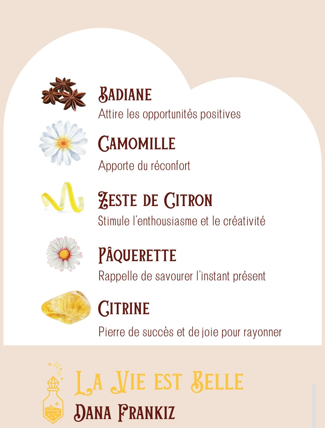 La Vie est Belleđ Rituel Ănergie Positive