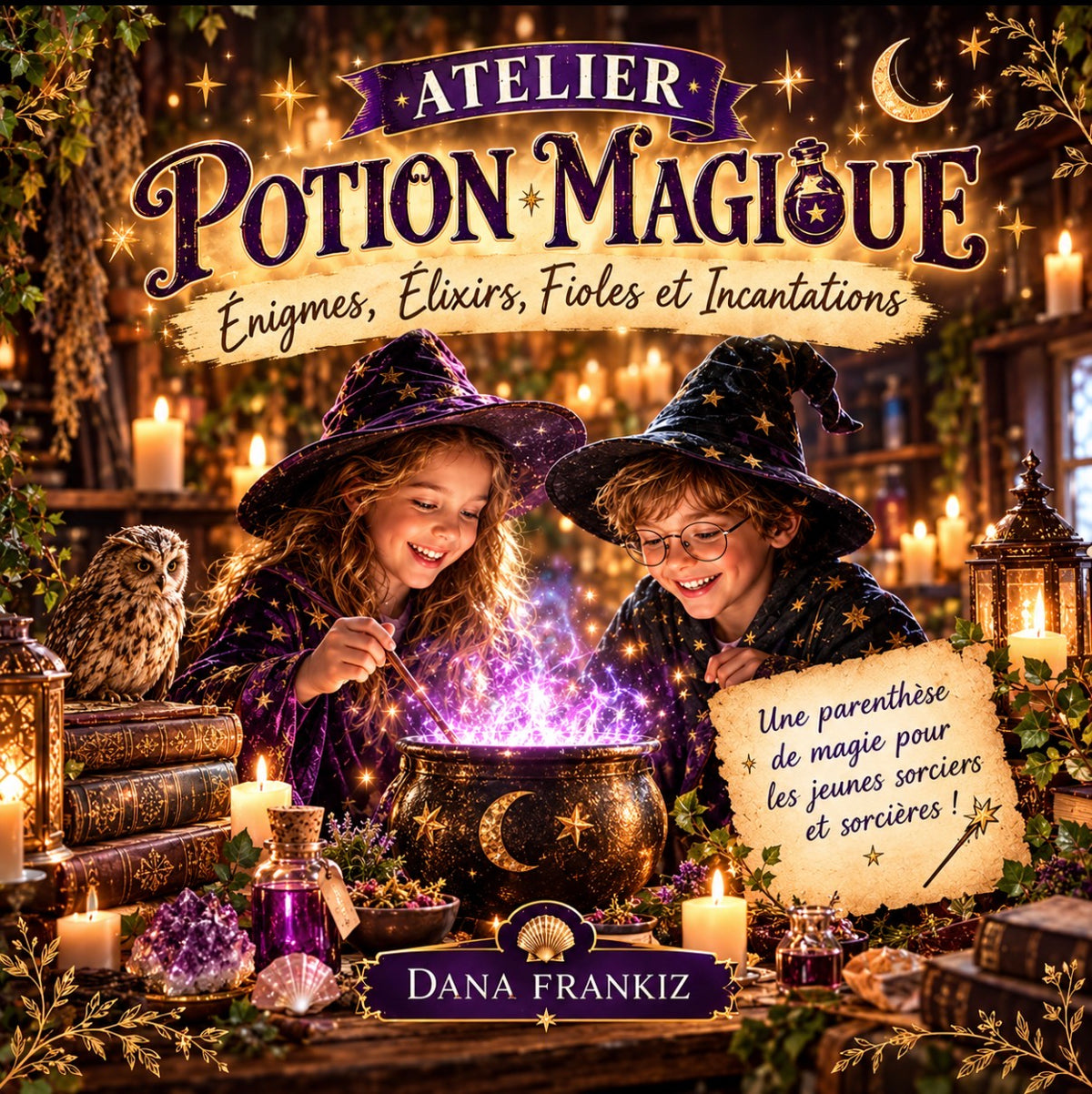 Atelier Potion Magique. Édition Mystère au Gîte de Port au Loin…