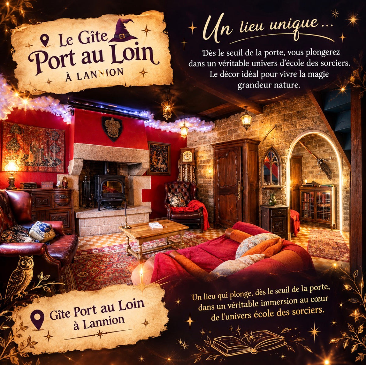 Atelier Potion Magique. Édition Mystère au Gîte de Port au Loin…