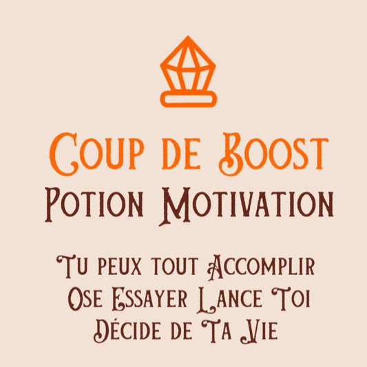 Coup de Boost Potion Motivation