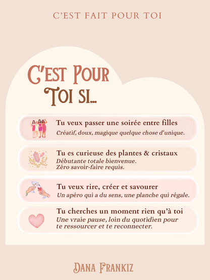 Atelier Créatif - Potion & Apéro