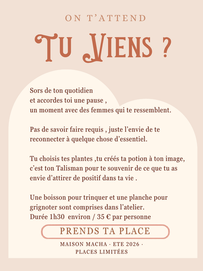 Atelier Créatif - Potion & Apéro