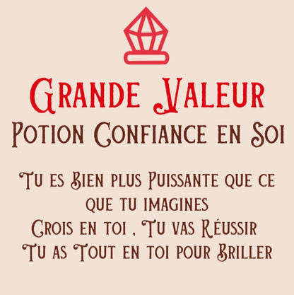 Grande Valeur Potion Confiance en Soi