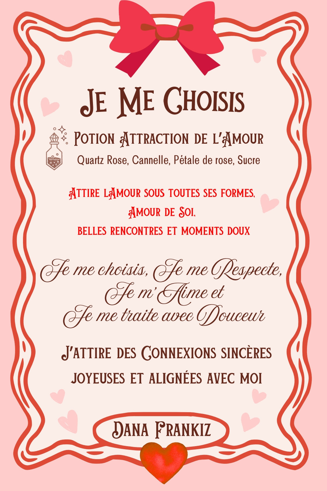 Solo Potion Attraction de l’Amour ❤️